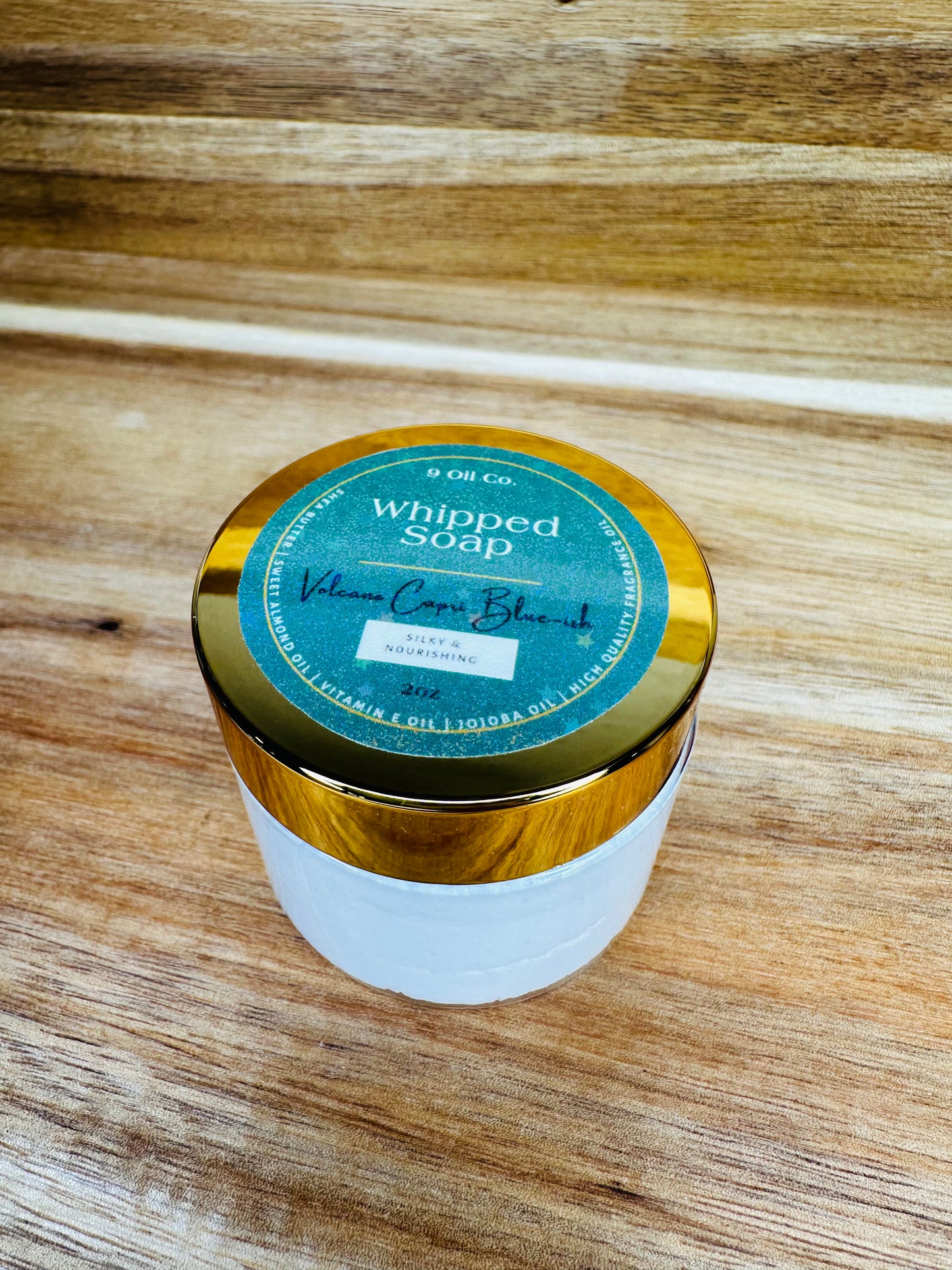 Volcano Capri Blue-ish Whipped Soap