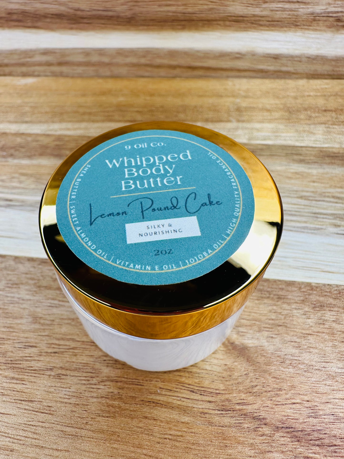 Lemon Pound Cake Whipped Body Butter