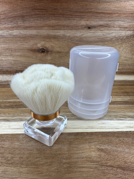 Rose Fluffy Brush with Case