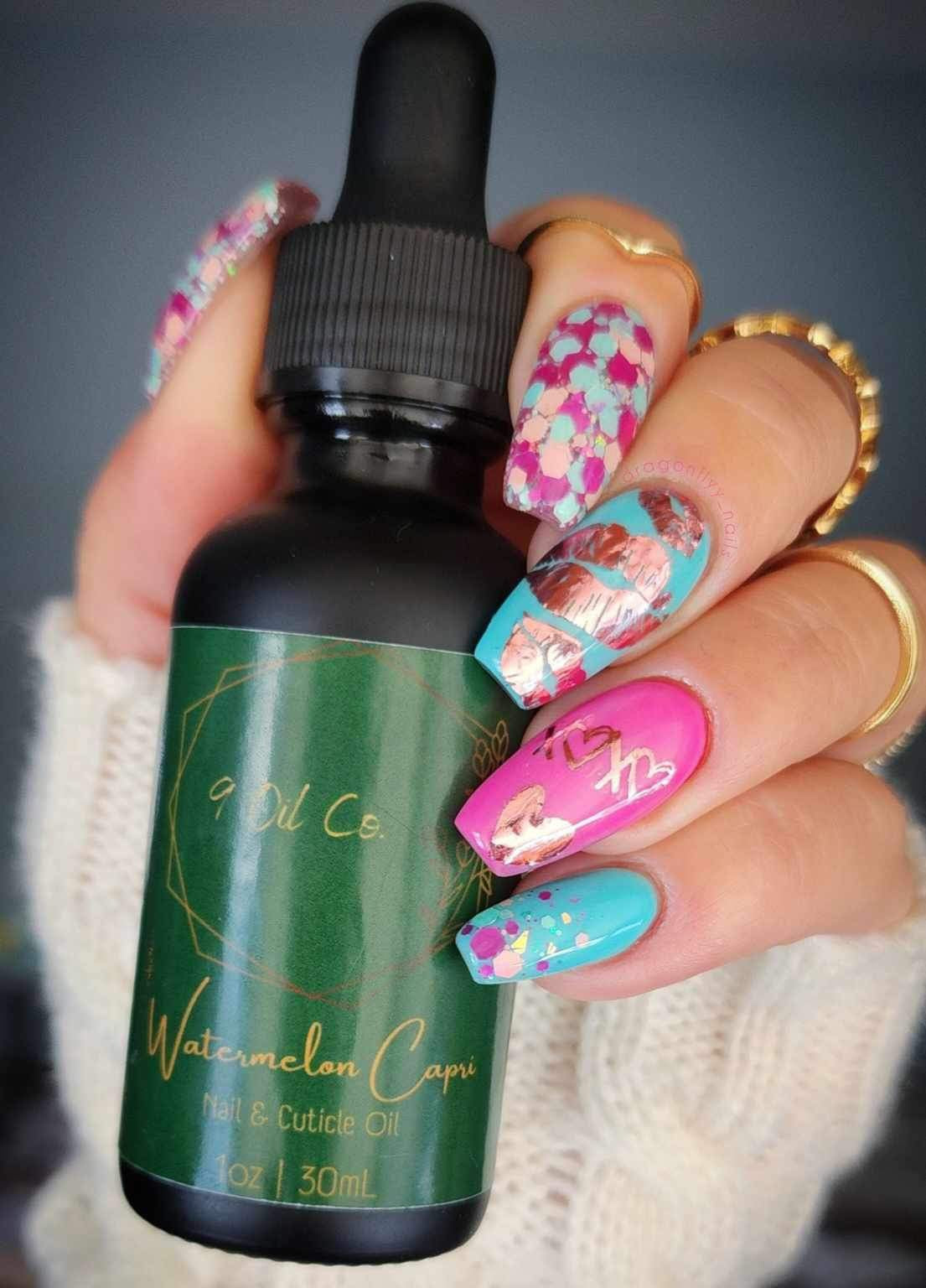 Watermelon Capri Cuticle Oil